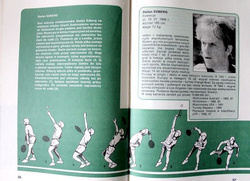 Tennis. Practice with Wimbledon masters