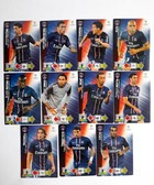 Paris Saint-Germain UEFA Champions League 2012-2013 players set of 11 Panini cards