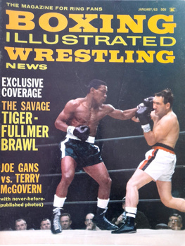 Boxing Illustrated Wrestling News magazine 1963 (set of 9 issues)