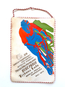 The 28th International Cycling Peace Race pennant