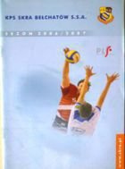 KPS Skra Belchatow - Sezon 2006/2007 official programme