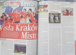Polish league fan's guides autumn 2008/2009 - summary of the 2009/2010 season (Przegląd Sportowy, 11 magazines in hard cover)