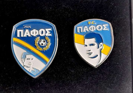 Pafos FC crest history set of 7 badges in etui (official product - limited edition)