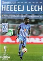 Lech Poznan - FK Pelister Bitola UEFA Europa League (29.06.2017) official programme