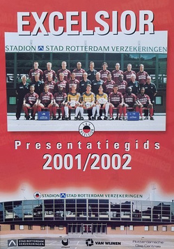 Excelsior Rotterdam. The official guide for the 2001/2002 season