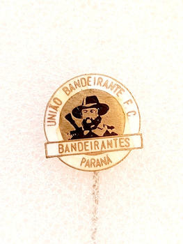Uniao Bandeirante FC crest badge (Brazil, enamel)
