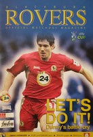 Blackburn Rovers - Bayer Leverkusen match program (1/16 UEFA Cup Final, 22.02.2007)