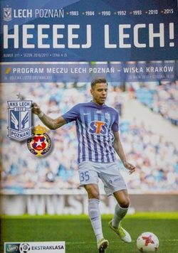 Lech Poznan - Wisla Cracow Lotto Ekstraklasa match programme (28.05.2017)