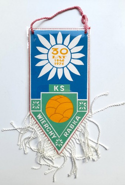 30 years of KS Wierchy Rabka pennant