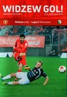 Widzew Lodz - Legia II Warsaw III League (14.04.2018) official programme