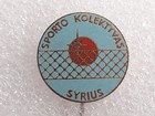 Sporto Kolektyvas Syrius volleyball team badge (Lithuania, enamel)