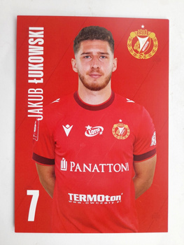 Jakub Lukowski - Widzew Lodz season 2024-25 photo (official product)