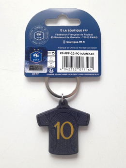 France National Football Team shirt gum keyring (official product)