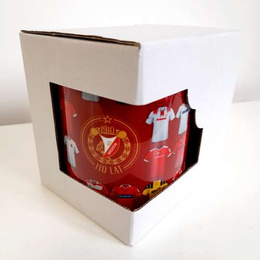 RTS Widzew Lodz 110 years of historical T-shirts mug (official product)