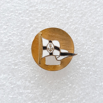 Unknown Brazli rowing club crest old badge (enamel, signature)