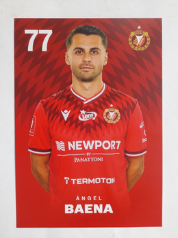 Angel Baena - Widzew Lodz season 2025-26 photo (official product)