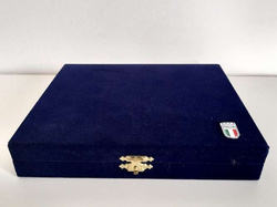 Italian Football Federation FIGC the crest history 10 pins-collection cased (official product)