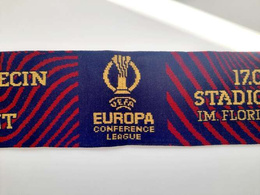 Pogon Szczecin vs KAA Gent UEFA Europa Conference League match 17.8.2023 scarf (official product)