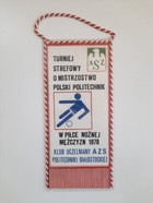 The Zone Tournament for the Polish University of Technology Football Championship 1978 (Białystok) pennant