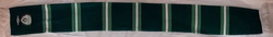 Ireland dark green stripes scarf (2)
