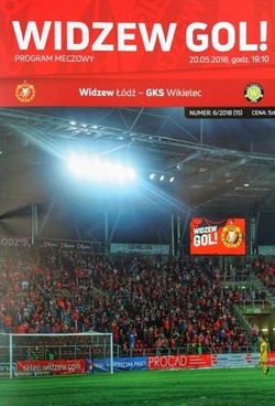 Widzew Lodz - GKS Wikielec III League (20.05.2018) official programme