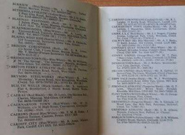 The Football Associations of Wales Limited Official Handbook Season 1983/84