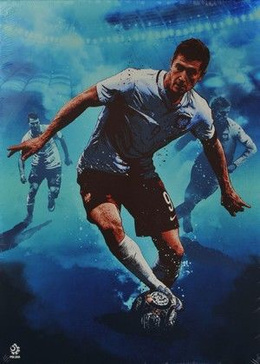 Robert Lewandowski metal posters (official product)