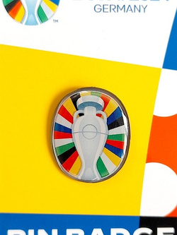 Pin of the logo UEFA Euro 2024 Germany badge (Official Licensed Product)