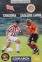 KS Cracovia - Zaglebie Lubin Idea Ekstraklasa (19.04.2005) official programme