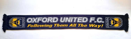  Oxford United FC - Following Then All the Way! scarf 