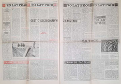 Przeglad Sportowy magazine - The 70th Anniversary of Polish Olympic Committee