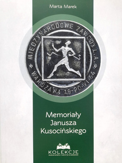 Janusz Kusocinski athletics Memorials. Souvenirs in the collection of the Museum of Sports and Tourism in Warsaw