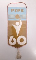 60th Anniversary of Polish Volleyball Association 1928-1988 pennant