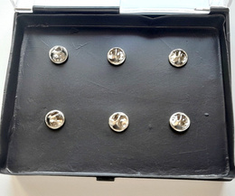 Pafos FC crest history set of 6 pin badges in etui (official product - limited edition)