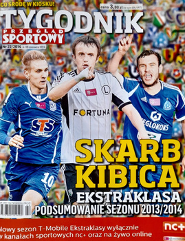 Ekstraklasa - Summary of season 2013-2014 Fans Guide (Przeglad Sportowy weekly magazine)