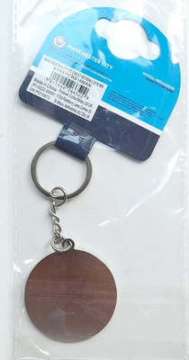 Manchester City big crest one side key ring (official product)