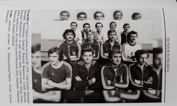 Volleyball player uniform. The history of the men's volleyball team Gwardia Wroclaw