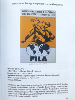 Programmes from Spodek. Sports events 1971-2023