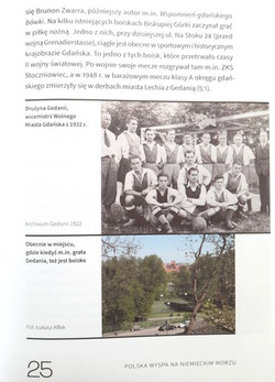 White-reds from Gdansk. Football in sport club Gedania