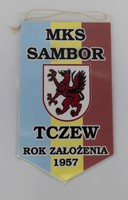 MKS Sambor Tczew small pennant (official product)
