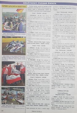 Speedway world. Treasure of a 2005 Team World Cup fan