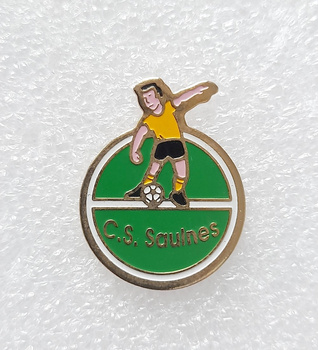 CS Saulnes pin badge (France, lacquer)