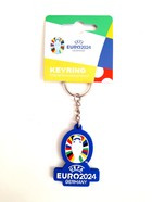 UEFA Euro 2024 Germany logo PVC keyring (Official Licensed Product)