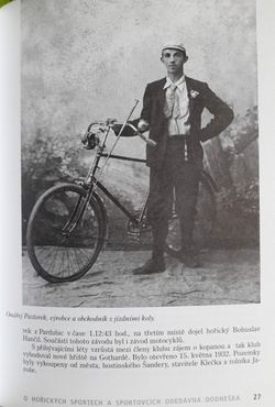 About sport and sportsmen in Horice from the beginning until today (Czech Republic)