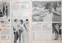 Monthly magazine Athletics1976 (set of 10 issues)