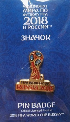 FIFA World Cup Russia 2018 logo (Official Licensed Product)