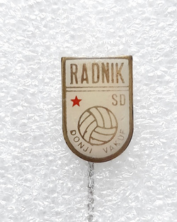 SD Radnik Donji Vakuf crest badge (Bosnia, epoxy)