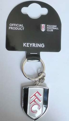 Fulham FC crest one side key ring (official product)