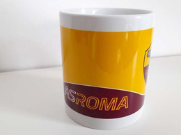 AS Roma crests and name tea mug (official product)
