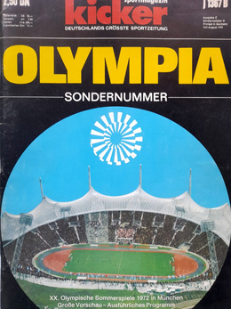 Summer Olympic Games Munich 1972 Fans Guide (kicker magazine)